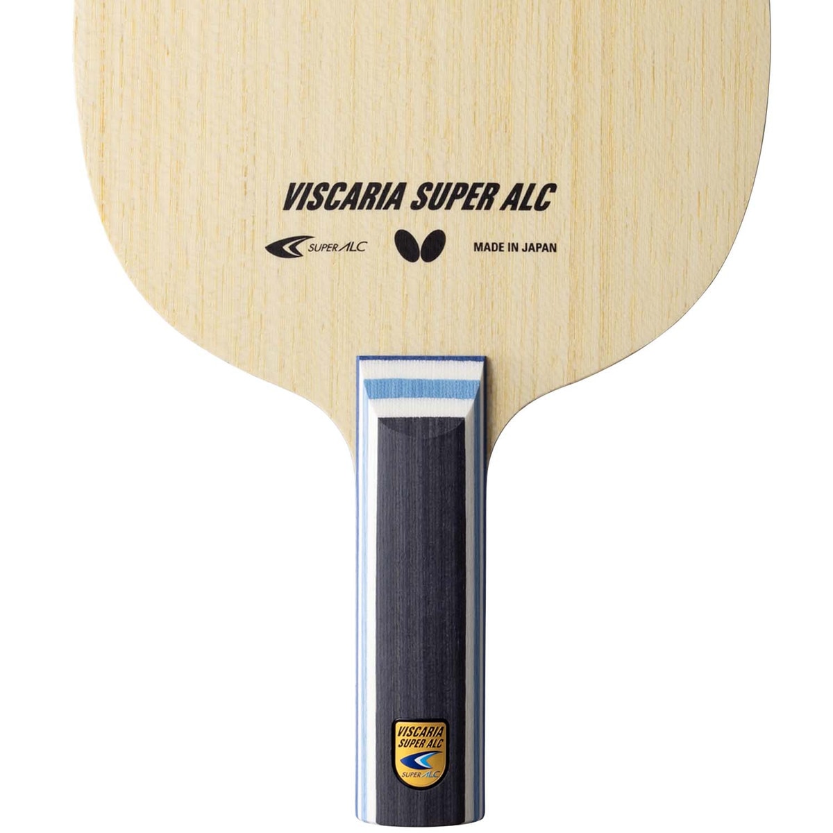 Butterfly Viscaria Super ALC Blade: Close-up of Lower Third and Straight Handle